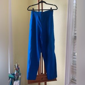 Liz Claiborne High Waisted Cobalt Blue Pants